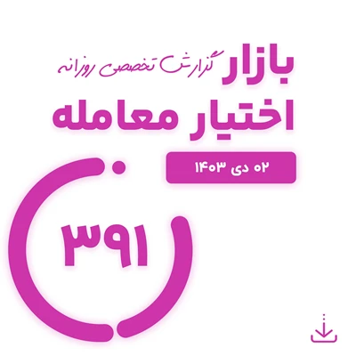 گزارش روزانه بازار اختیار معامله شماره 391 ( 2 دی 1403)