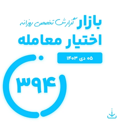گزارش روزانه بازار اختیار معامله شماره 394 ( 5 دی 1403)